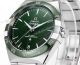 Swiss Omega new Constellation 41 mm Full Steel Green Meteorite Dial Full Steel Copy Watch (3)_th.jpg